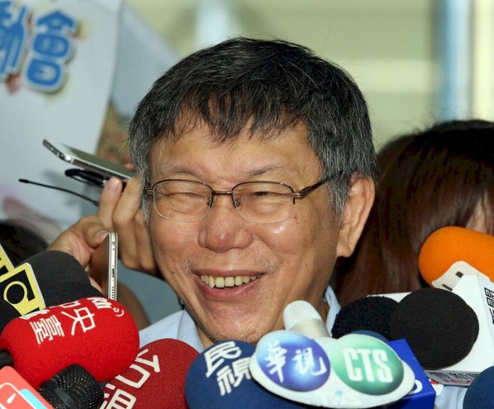 柯文哲擬尋求親民黨提名出征? 柯:應不會發生