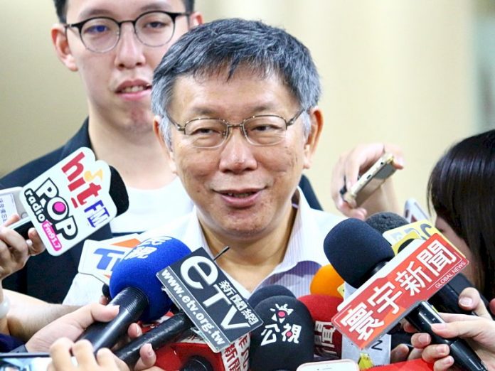 柯文哲:重要政治人物彼此交換意見蠻正常
