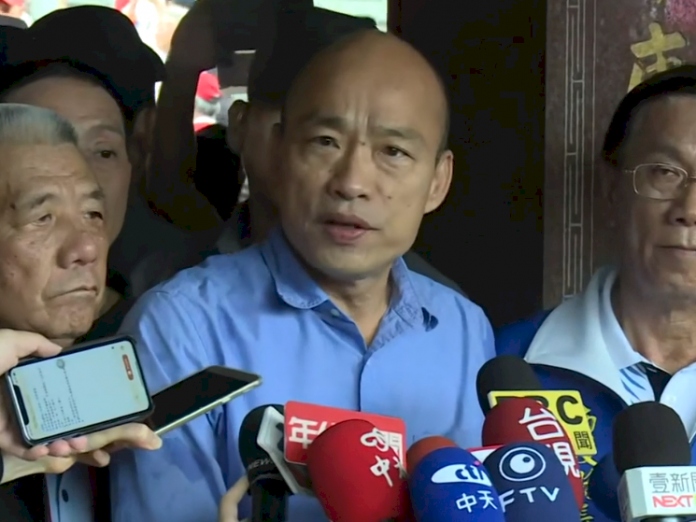 洪秀柱挑戰台南艱困選區立委 韓國瑜:精神讓人感動