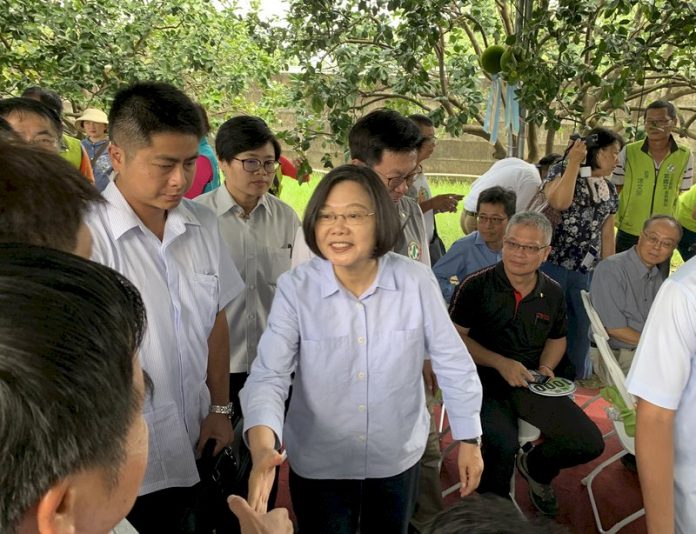 蔡總統:香港情勢是否惡化在於領導人一念之間