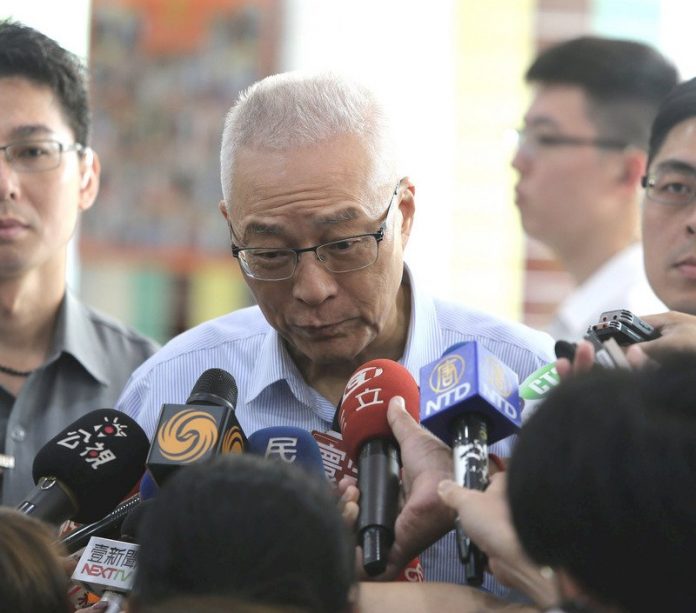 郭、王參選就開鍘? 吳敦義:只要連署可能就違反黨紀