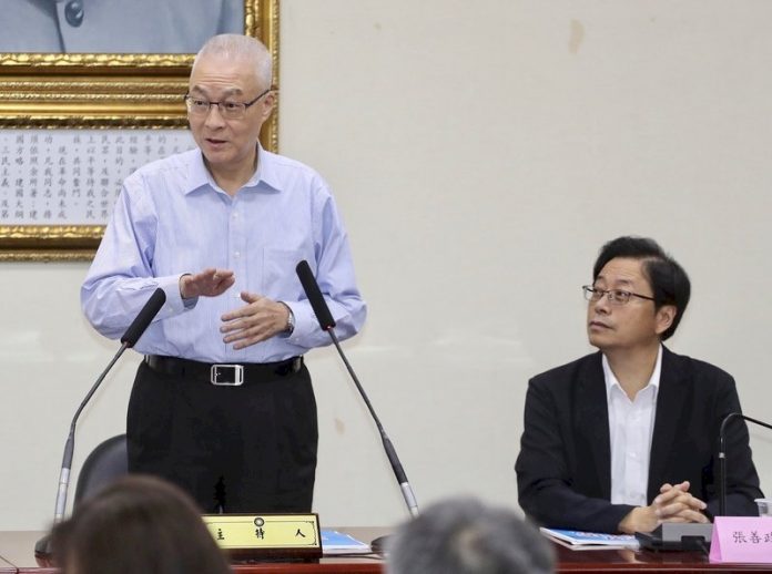 吳敦義:不會開鍘郭台銘 盼合作、請益