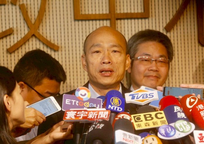 新北造勢朱侯不參加 韓國瑜:會誠摯再邀請