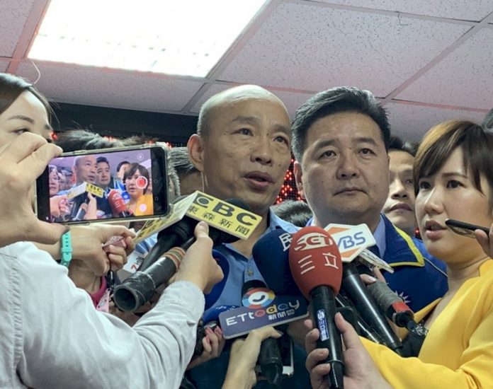 未到最後關頭不放棄 韓國瑜再向郭台銘喊話盼團結