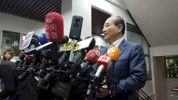 郭台銘不選2020 王金平:充分尊重兩人已會面