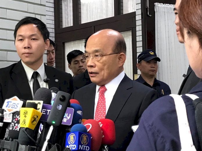 郭台銘不選2020 蘇貞昌:盼郭加碼投資台灣