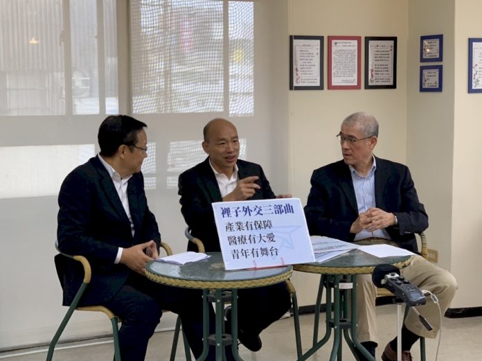 韓國瑜主張「裡子外交」 3部曲拓展經貿