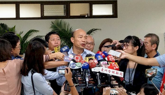 韓國瑜:郭台銘受很多委屈 盼盡快拜訪