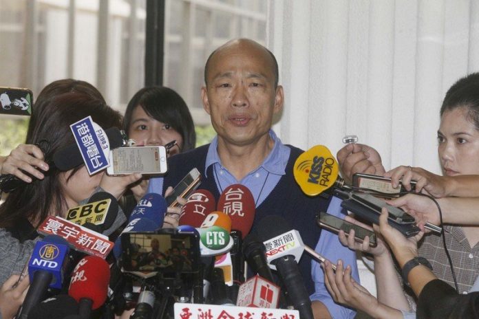首編總預算挨批 韓國瑜:9年來短缺最少的一次