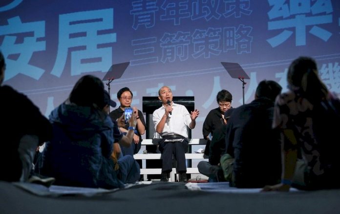帶職參選總統遭質疑 韓國瑜:沒有違法