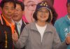 戴順澤宮冠軍帽 總統:明年大選應該成了