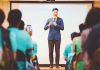 民進黨首場海外造勢 林飛帆籲僑胞返台投票守住改革成果