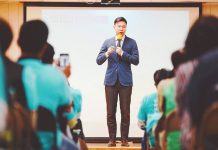 民進黨首場海外造勢 林飛帆籲僑胞返台投票守住改革成果