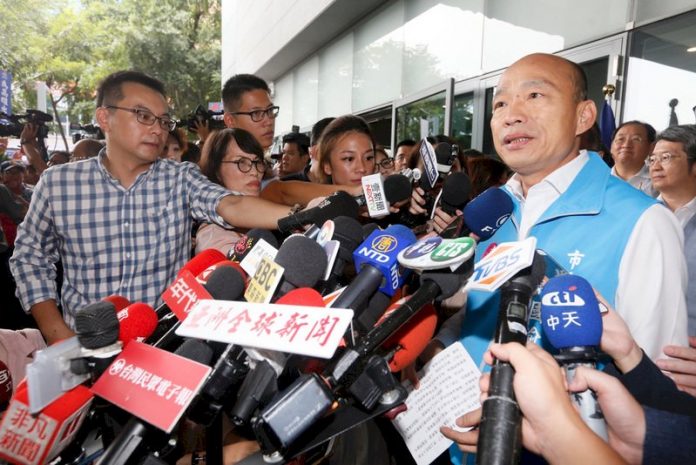 陳同佳有意來台投案遭卡 韓國瑜斥蔡政府傷害主權