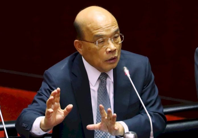 韓國瑜拋當選檢討一例一休 蘇揆:隨機喊喊