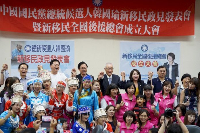 韓陣營發布新住民政策 蔡陣營:早就在做