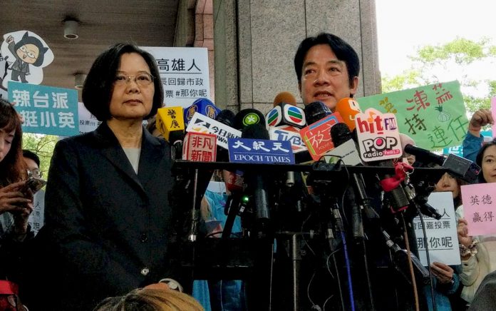 「英德配」登記參選 蔡總統:體現主權國家的重要價值