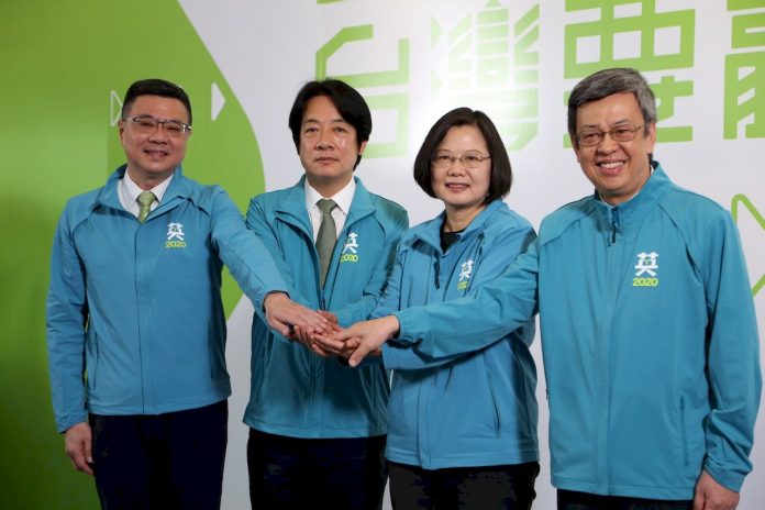 「蔡賴配」正式成形 蔡總統:競爭讓我們成最強組合