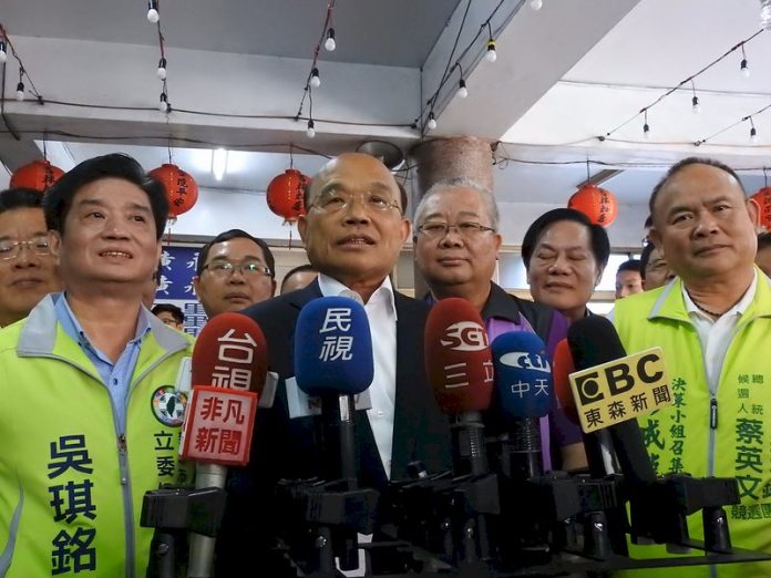 不分區立委名單傳卡游 蘇貞昌:編故事揣測