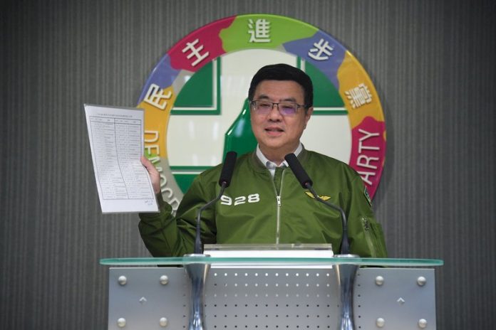 卓榮泰發文致吳敦義:不分區名單對國安極大威脅