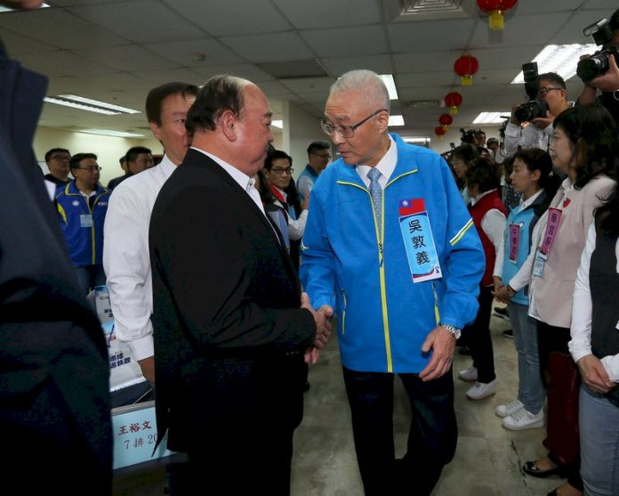 國民黨不分區名單爭議 吳敦義:公正公開