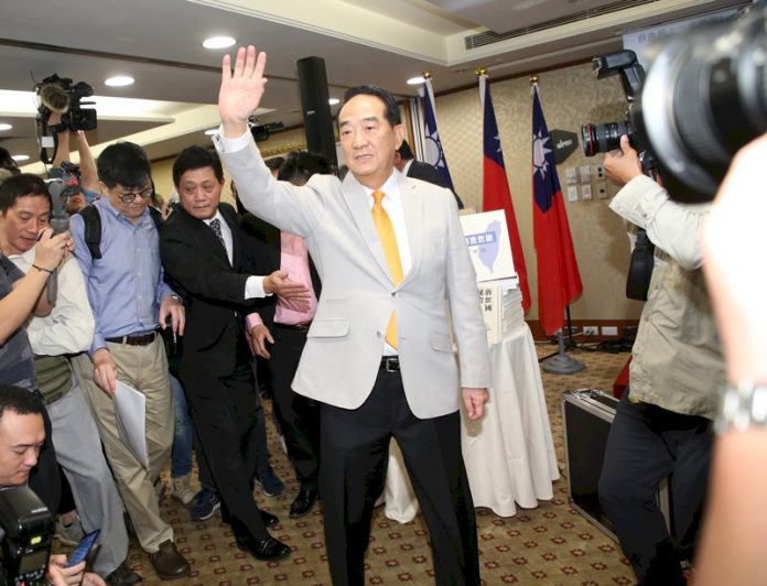 謝謝郭台銘 宋楚瑜宣布參選總統