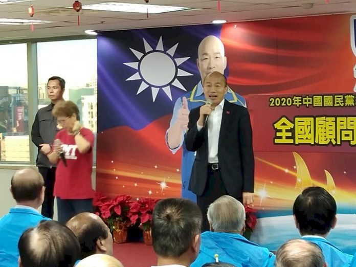 籲集中選票 韓國瑜:總統大選30萬至50萬票間定輸贏