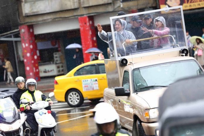 綠營選前衝刺 英德與立委候選人將同步站街口拜票