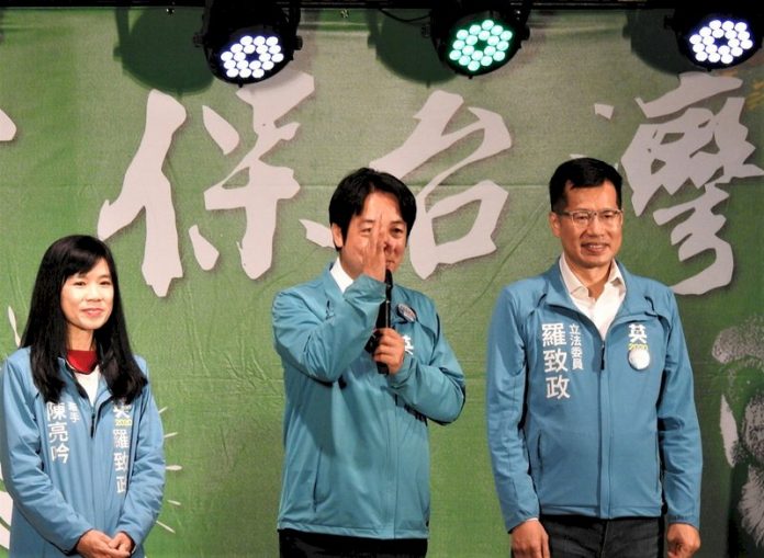 賴清德:吳斯懷最怕提國安五法的羅致政連任
