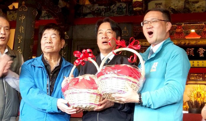 賴清德:對選情有信心但小心 領先也不能大意