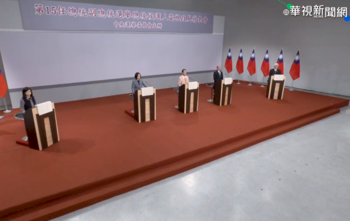 首場總統政見會登場 發言順序韓宋蔡