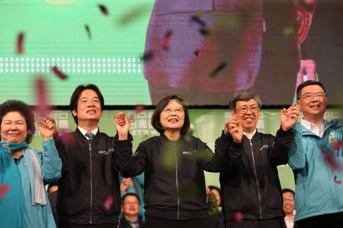 Präsidentin Tsai Ing-wen ist wiedergewählt (Foto: CNA)