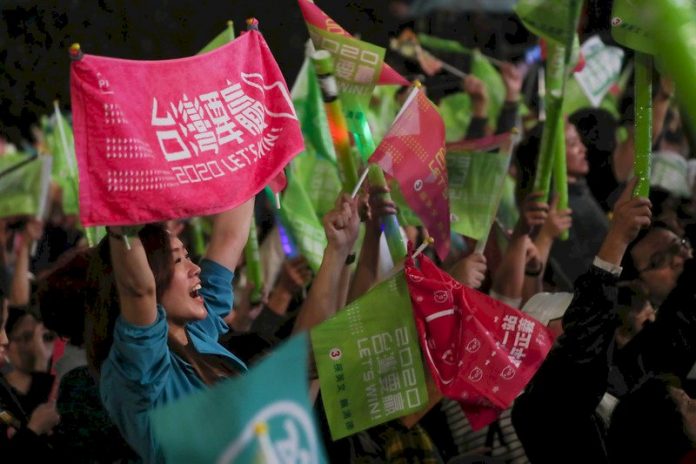 加媒:台灣總統強勢連任 台海敵意再度升高