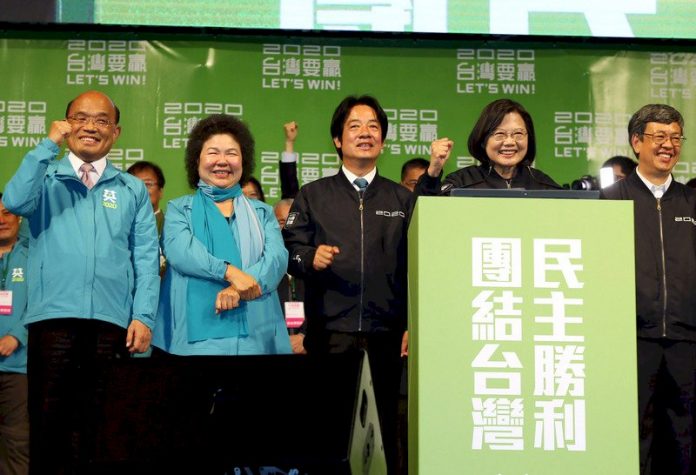 總統蔡英文連任 美聯社:選民支持堅定面對中國