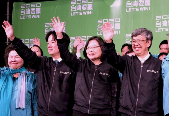 蔡總統成功連任 中國外交部聲明回應