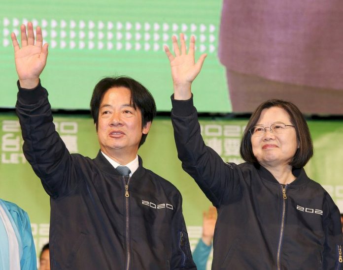 蔡總統連任  日本政府祝賀