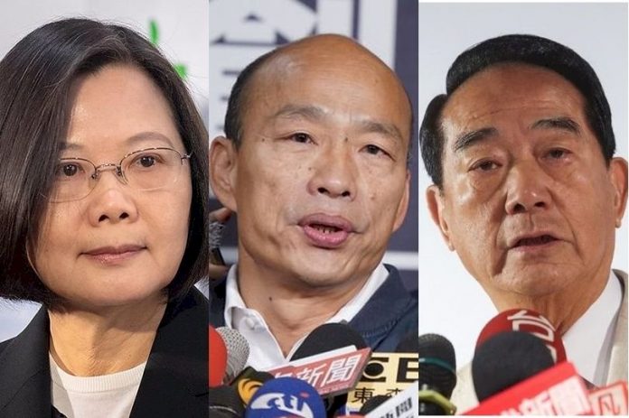 選前之夜 蔡北中南造勢韓回防高雄宋在雙北