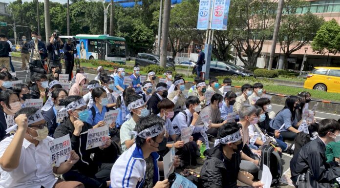 18歲公民權藍營表態投同意 學生團體歡呼盼「票票入匭」