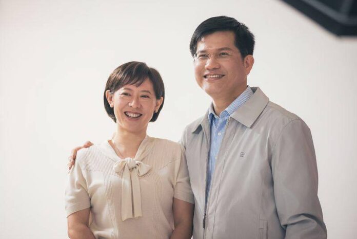 2022選戰/林佳龍妻子代夫出征 侯友宜讚太太是最大支持力量