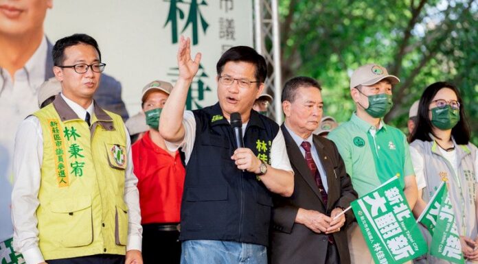2022選戰/林佳龍:侯友宜跨區輔選布局2024 無心新北
