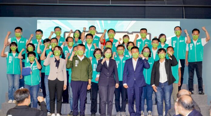 2022選戰/民進黨天王輔選 廣義論述「抗中保台」