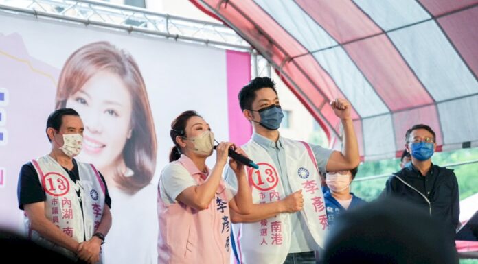 2022選戰/與韓國瑜同台輔選 蔣萬安:盼發揮團體戰力