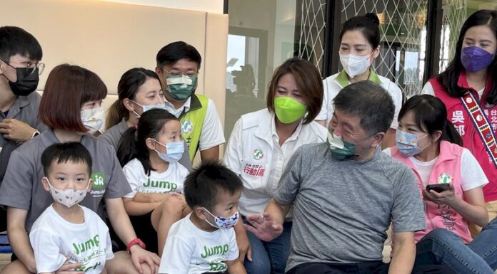 2022選戰/陳時中推兒童體適能 科學導入運動與遊戲