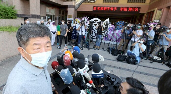 2022選戰/陳時中:必抗中保台 打亡國感大可不必