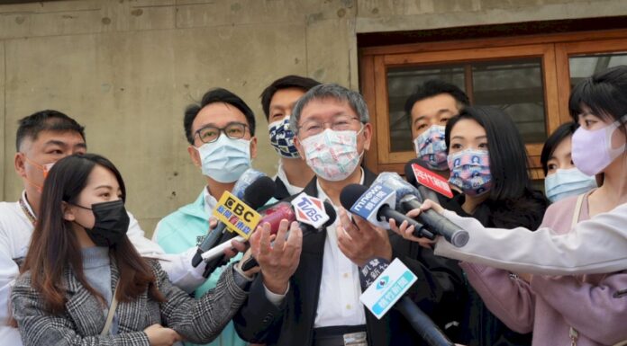 偕高虹安訪新竹 柯文哲:故鄉選戰定更全力以赴