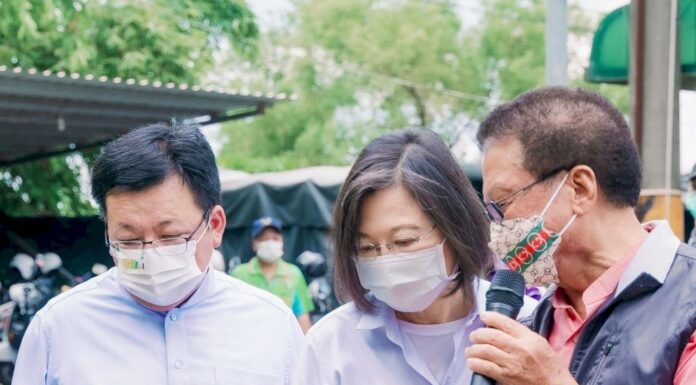 嘉市助選 蔡總統憂假訊息顛倒是非