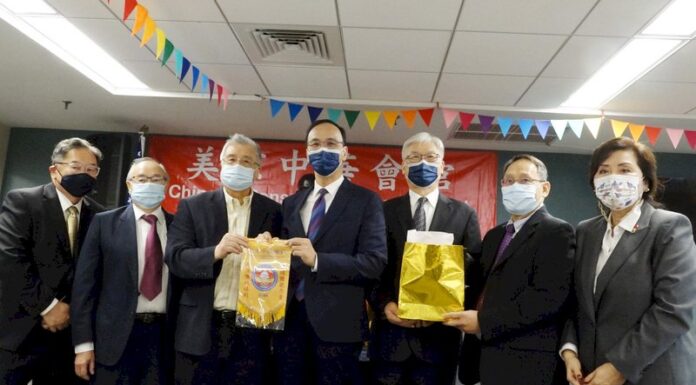 大華府地區僑宴 朱立倫:拚年底選戰 黨內不能再有個人與私心