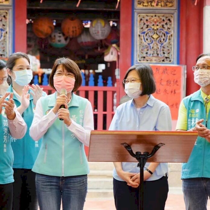 彰化輔選 總統:0到6歲國家一起養 預算已達千億