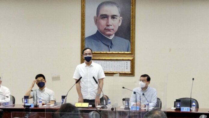 批民進黨北北桃全面落跑 朱立倫:國民黨不可能讓現任首長不管疫情