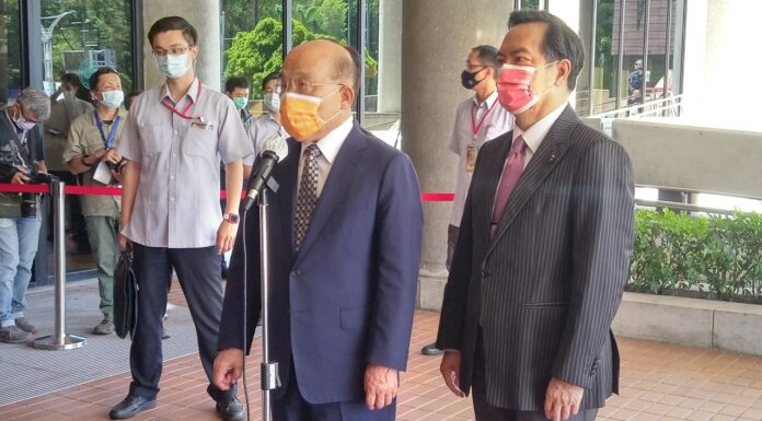 推薦陳時中選北市? 蘇揆:指揮官盡心盡力勞苦功高